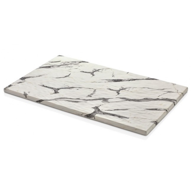 Доска для подачи WHITE MARBLE GN 1/1 - 53x32,5 см