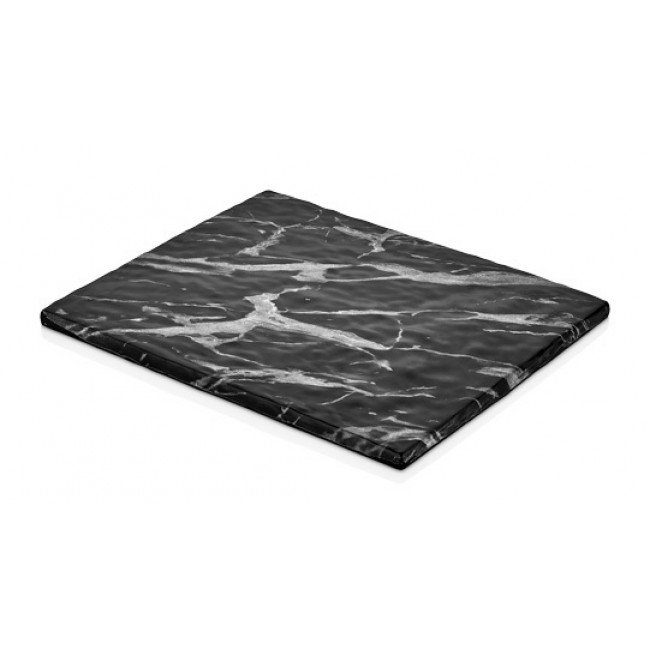 Доска для подачи BLACK MARBLE GN 1/2 - 26,5x32,5 см