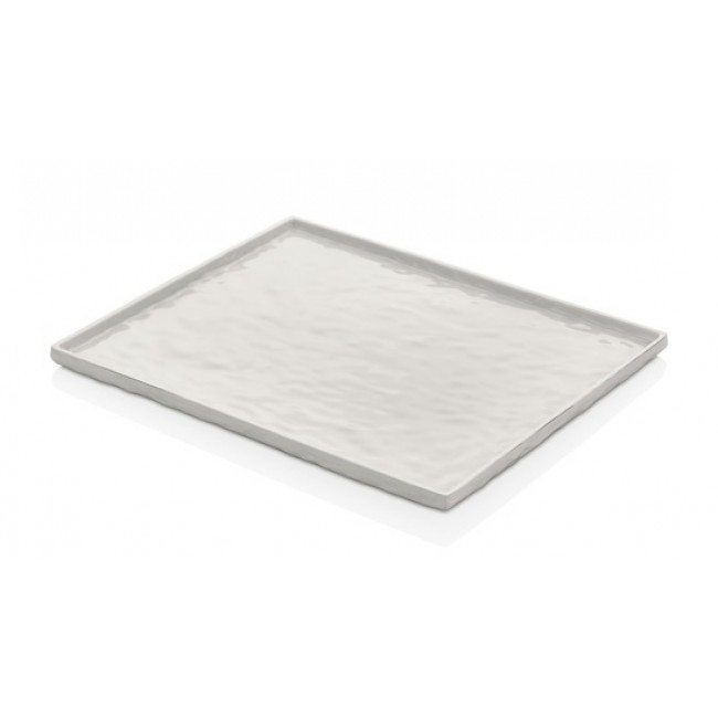 Доска для подачи STONE EFFECT White GN 1/2 - 26,5x32,5 см