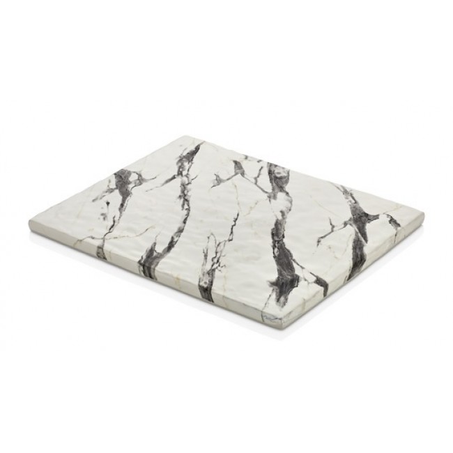 Доска для подачи WHITE MARBLE GN 1/2 - 26,5x32,5 см
