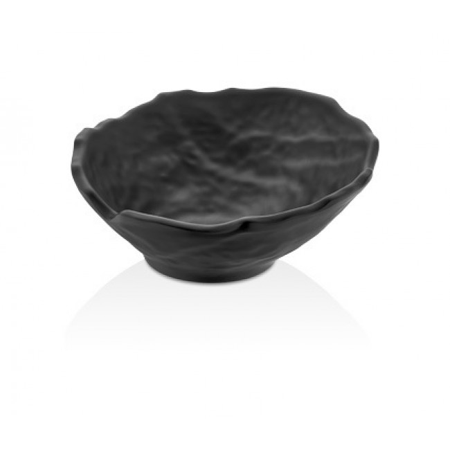 Салатник TERRA BLACK Slanted 23,2 x 22,5 см, h 9,5 см, 770 мл