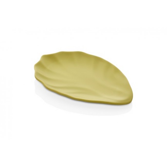 Сервировочная тарелка TERRA PIS. GREEN Vinea 20,0х13,5 см, h 1,9 см
