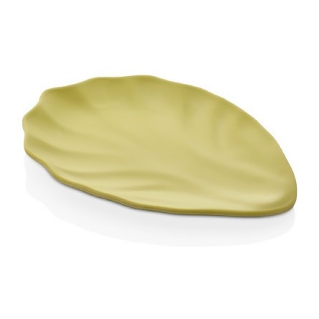 Сервировочная тарелка TERRA PIS. GREEN Vinea 34x25 см,  h 3 см