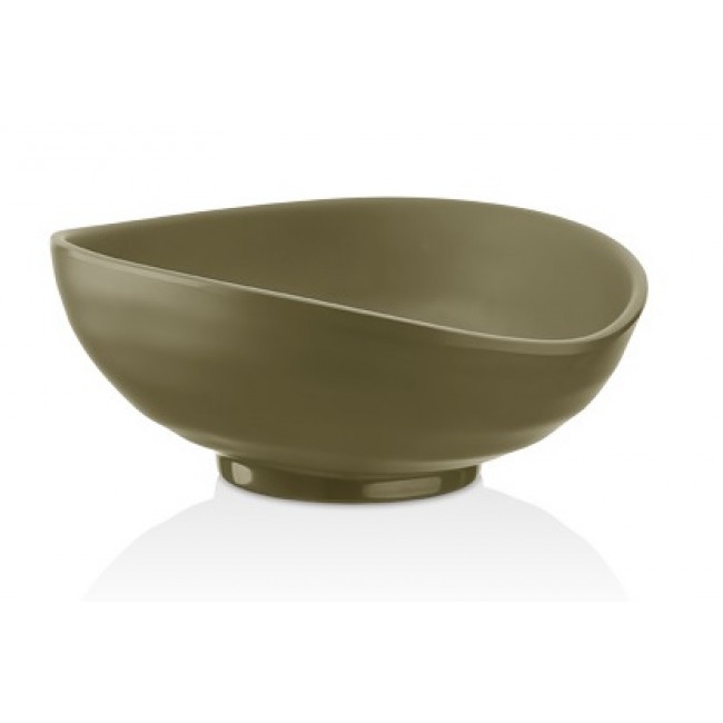 Салатник TERRA KHAKI Galaxy 26 x 22 см, h 9,5 см, 1600 мл